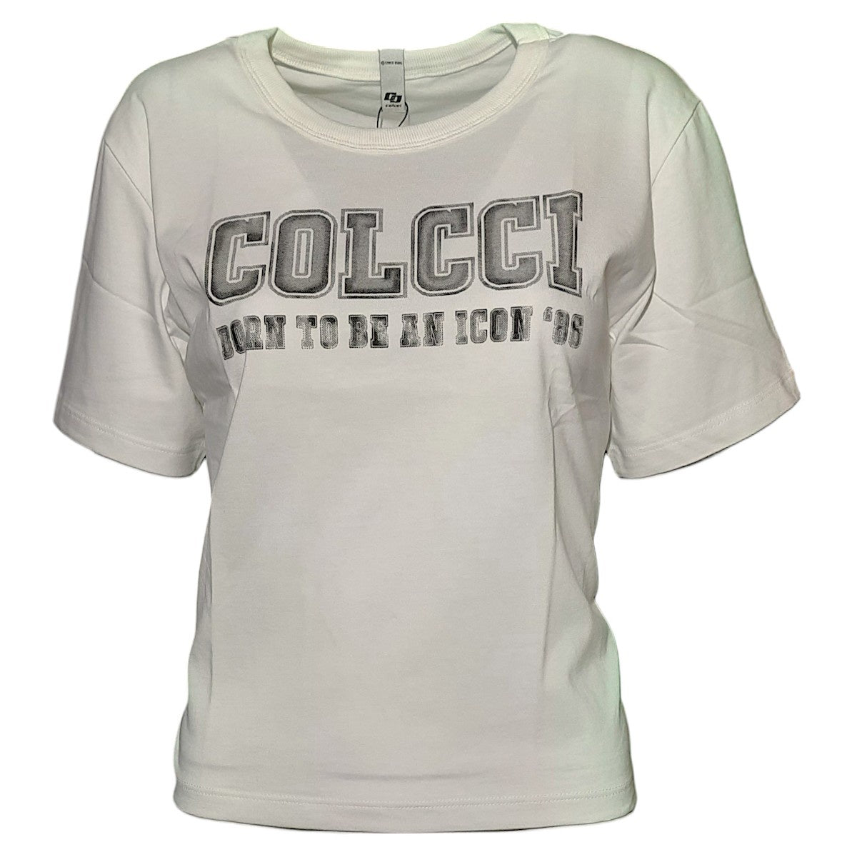 Camiseta Feminina Colcci Manga Curta Com Estampa