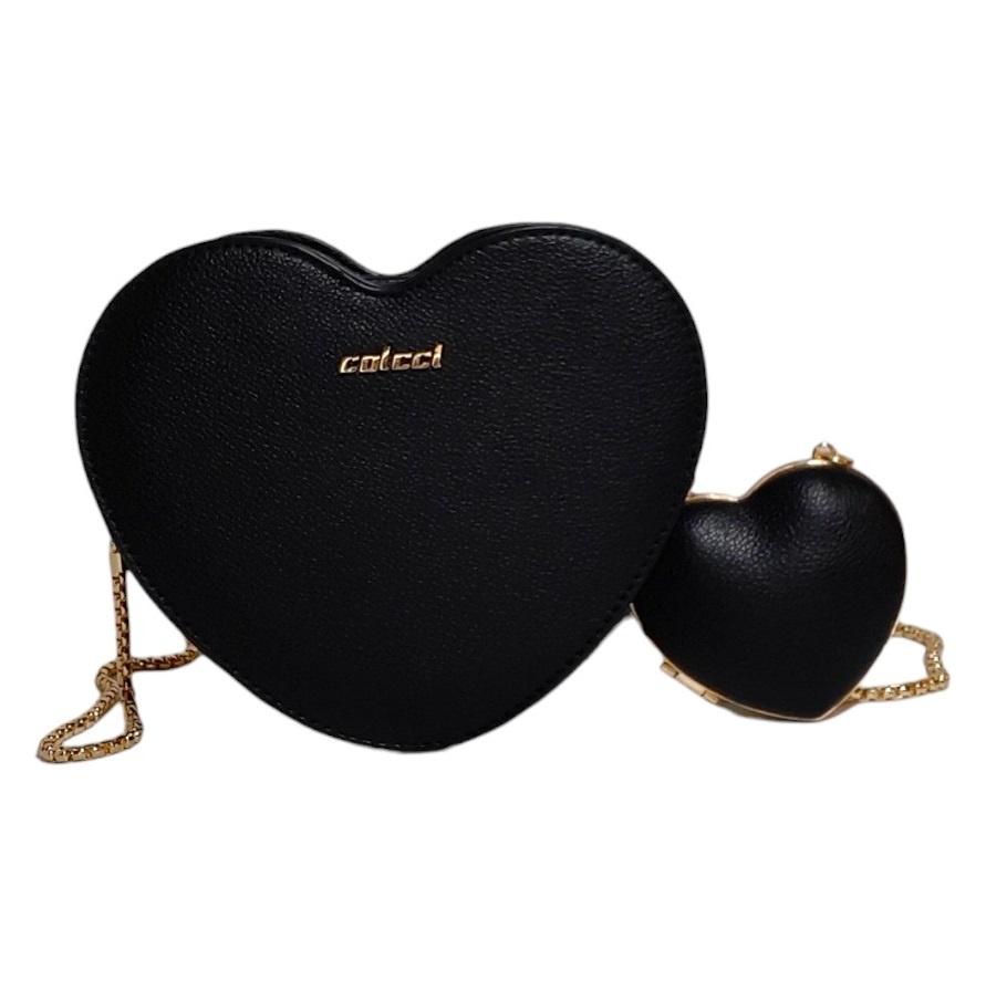 Bolsa Colcci Feminina Heart Mini Floater