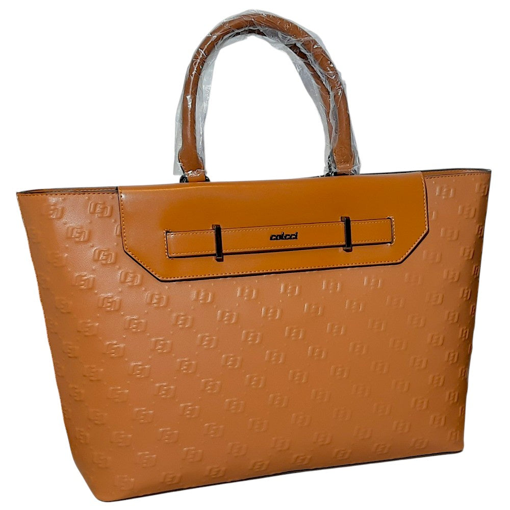 Bolsa Colcci Shopping Bag Logo Gravado Duplo C