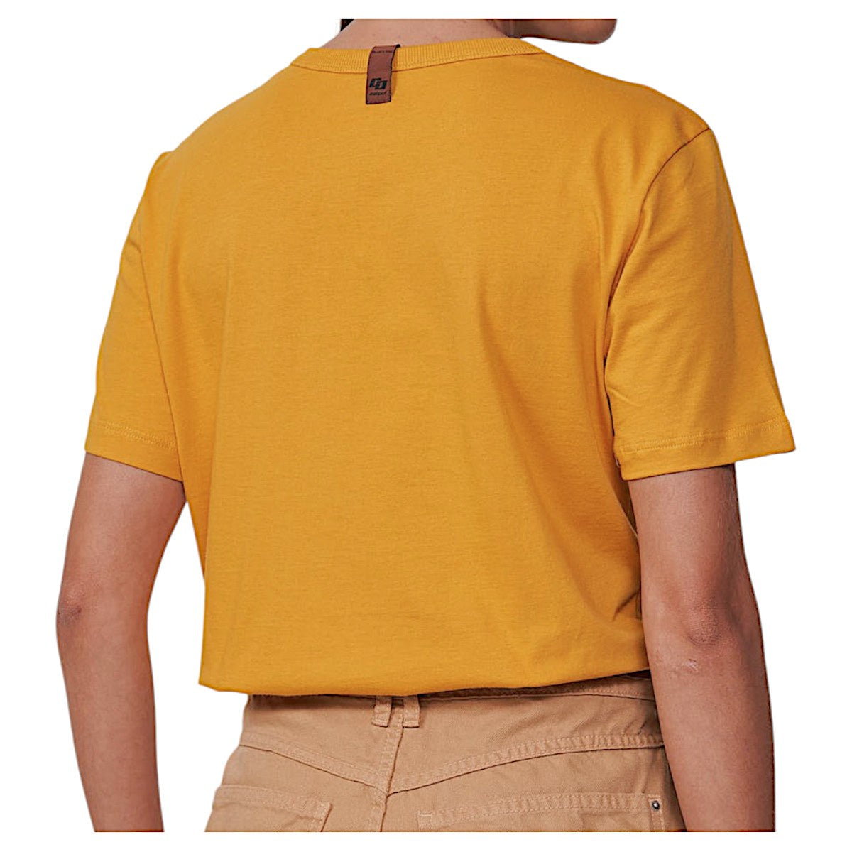 Camiseta Feminina Colcci Manga Curta Com Estampa