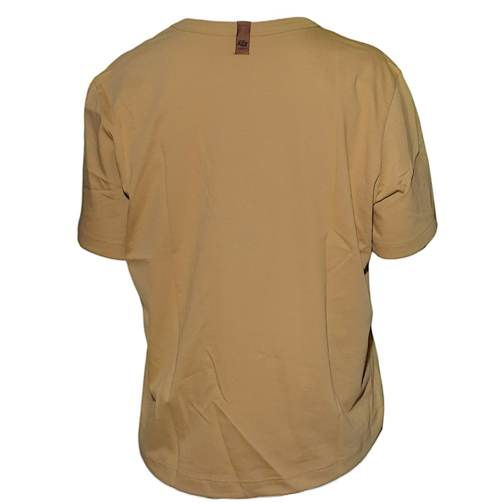 Camiseta Feminina Colcci Manga Curta Com Estampa