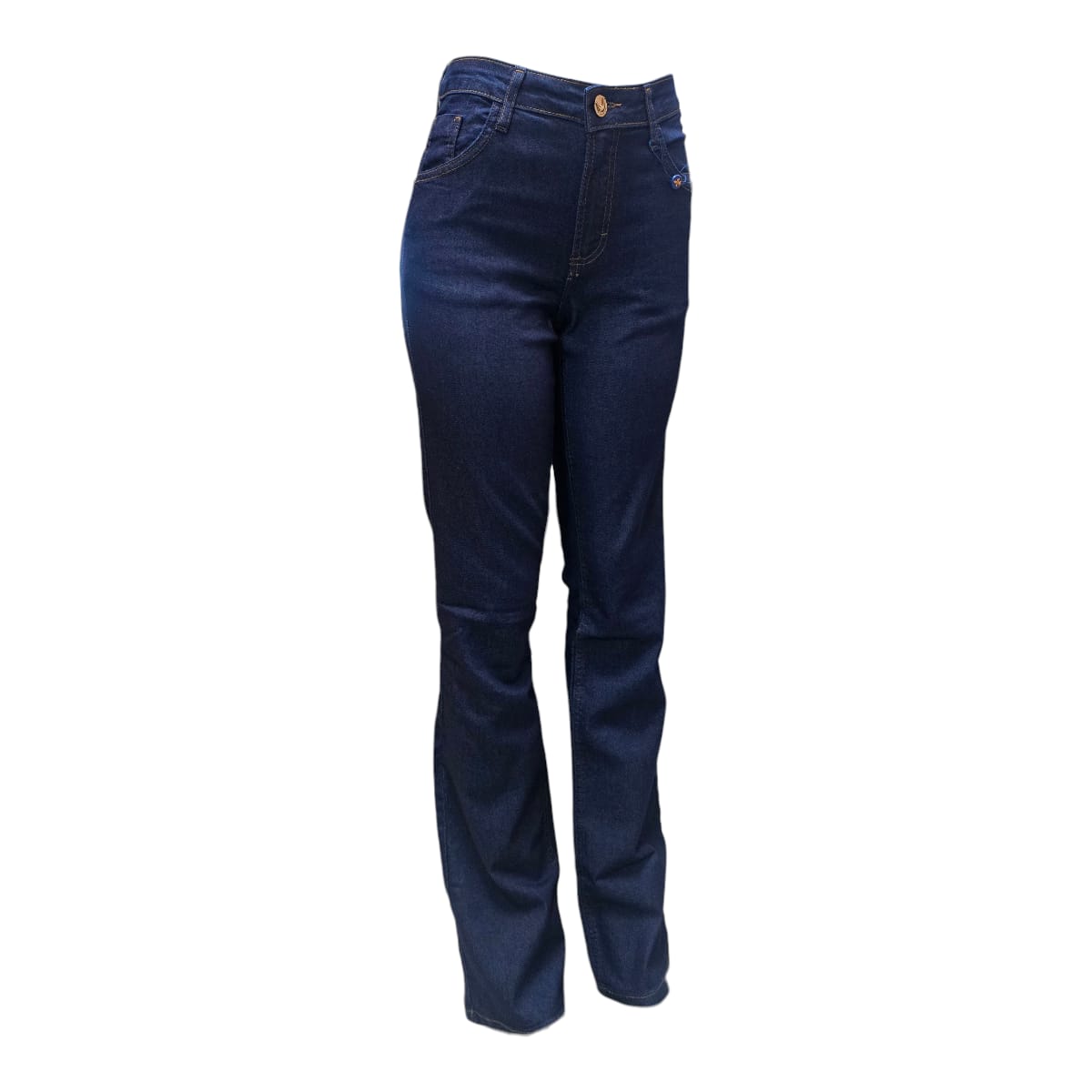 Calça Rubi Bootcut Flor de lis