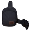 Bolsa Transversal Pequena Lona – Compacta, Resistente e Prática