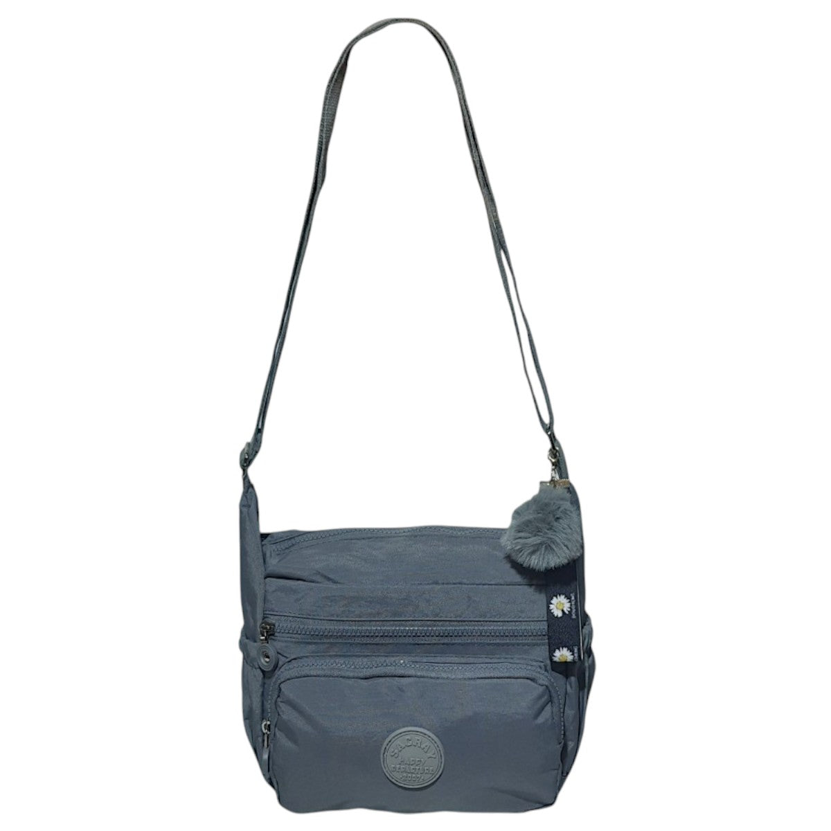 Bolsa Transversal C/ Chaveiro Pompom - Chalex
