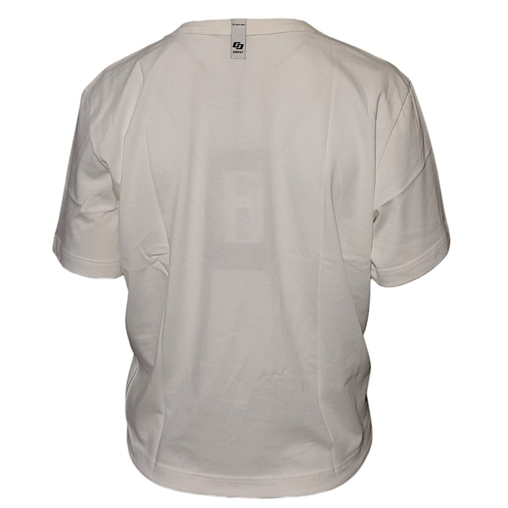 Camiseta Feminina Colcci Manga Curta Com Estampa