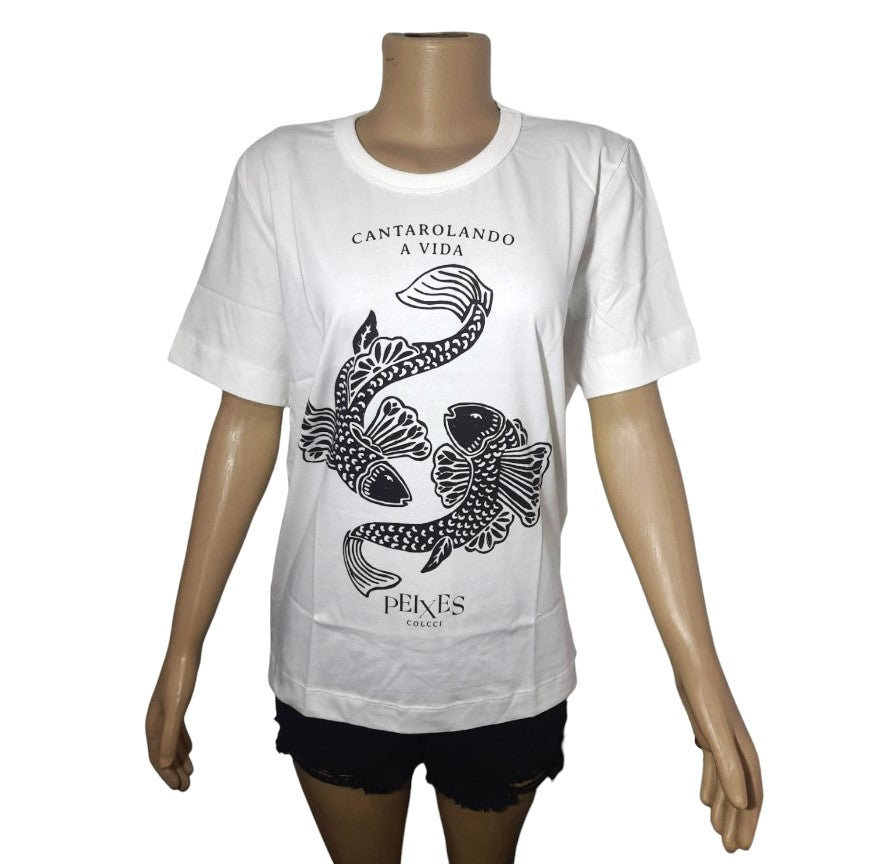 Camiseta Feminina Colcci -Signos