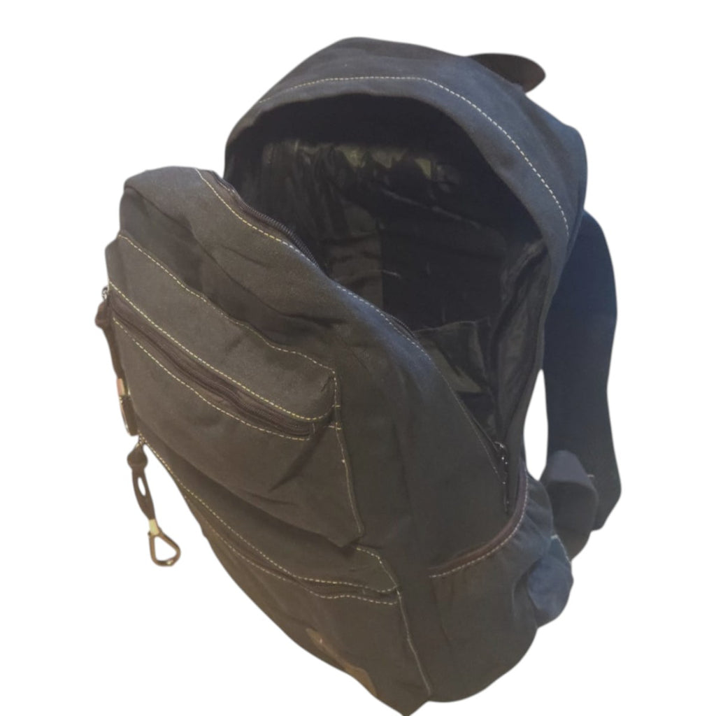 Mochila Faculdade Executiva Lona Resistente Alça Reforçada Alta Qualidade Escolar Trabalho