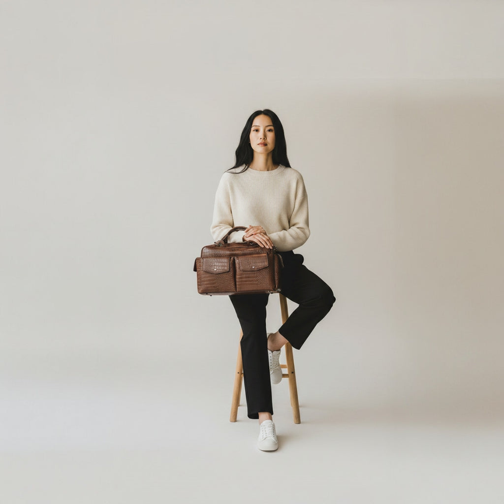 Bolsa Feminina Colcci Croco Premium