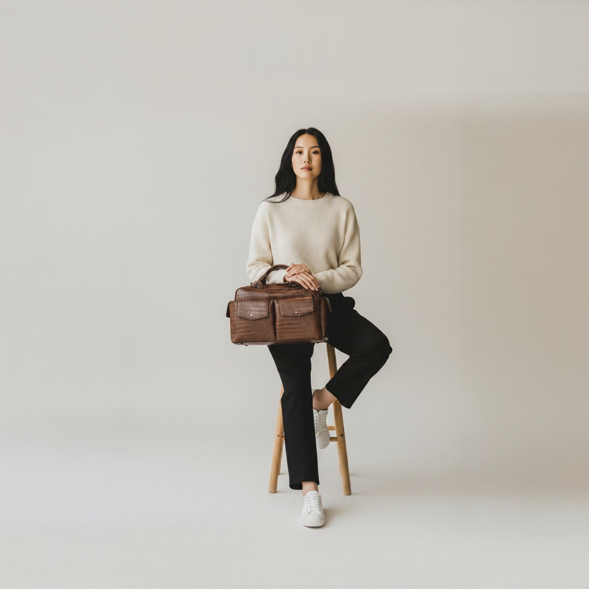 Bolsa Feminina Colcci Croco Premium