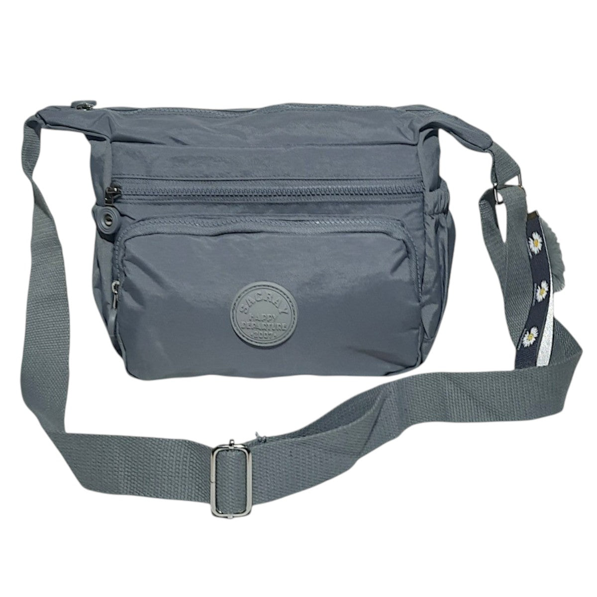 Bolsa Transversal C/ Chaveiro Pompom - Chalex