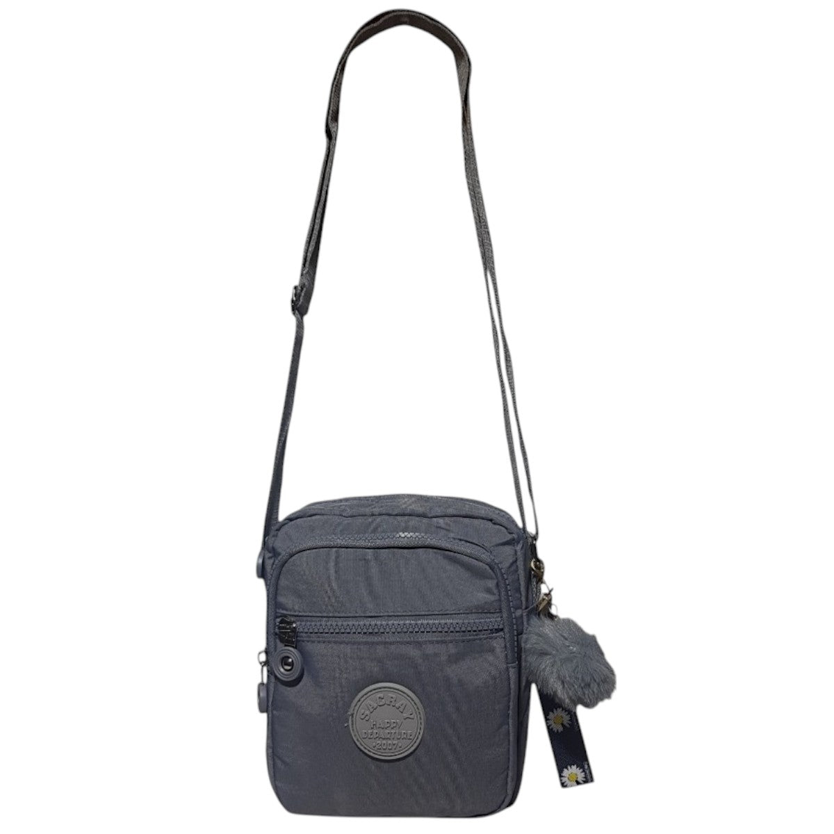 Bolsa Tiracolo C/ Chaveiro Pompom - Chalex