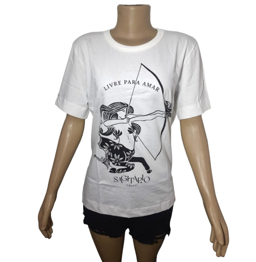 Camiseta Feminina Colcci -Signos