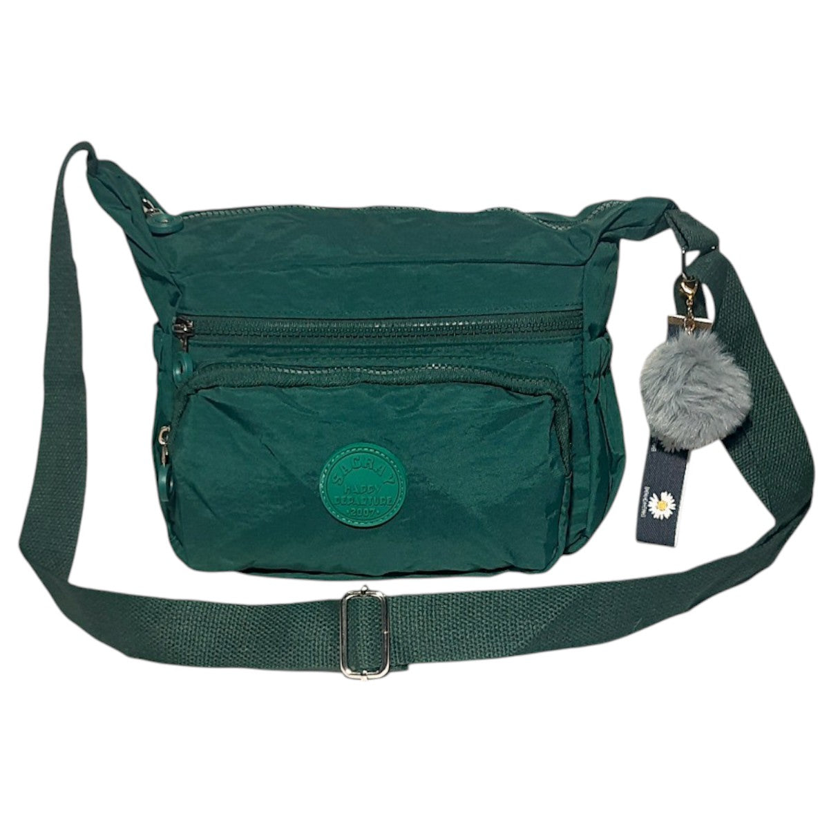 Bolsa Transversal C/ Chaveiro Pompom - Chalex