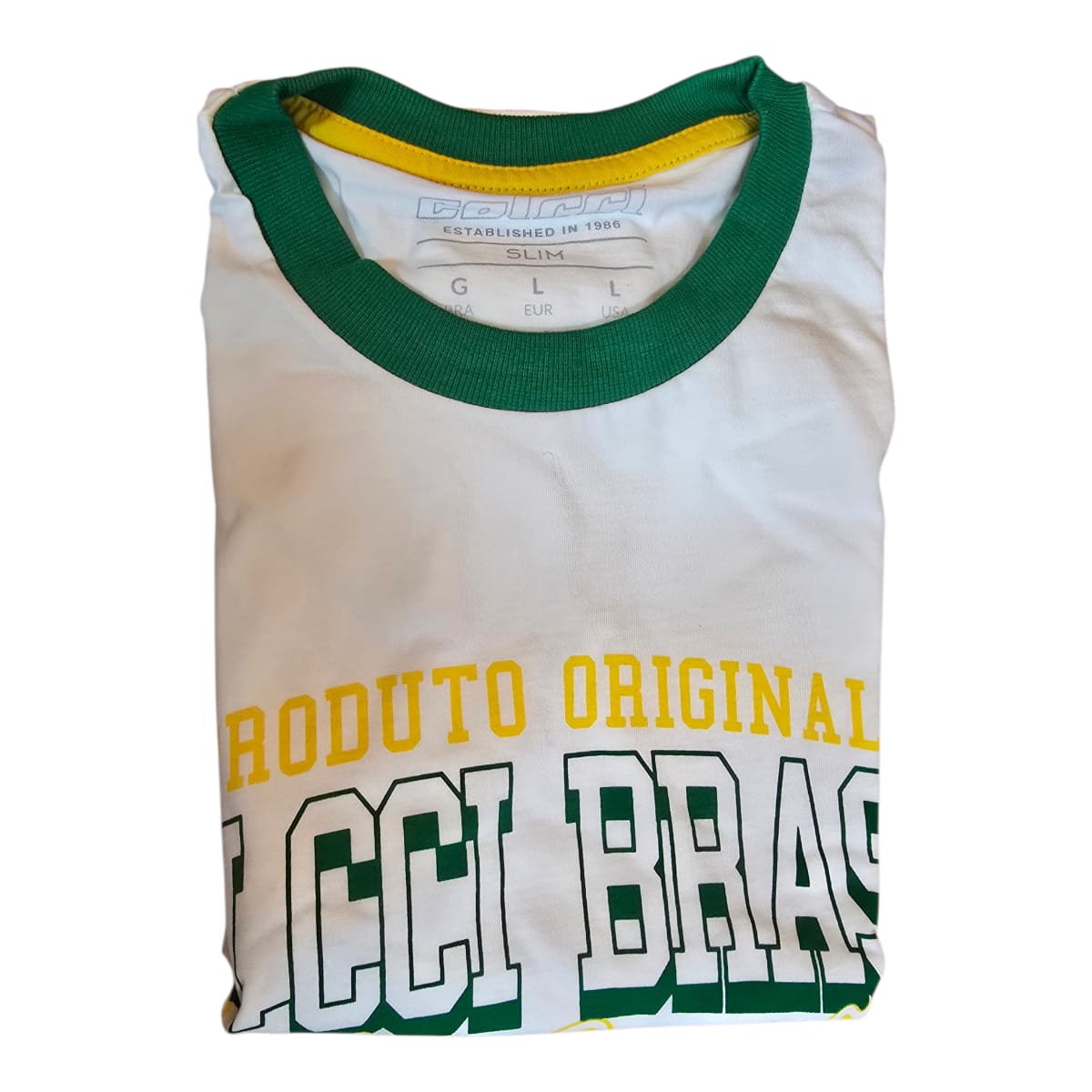Camiseta Colcci Brasil 100% Algodão Original Masculina Premium