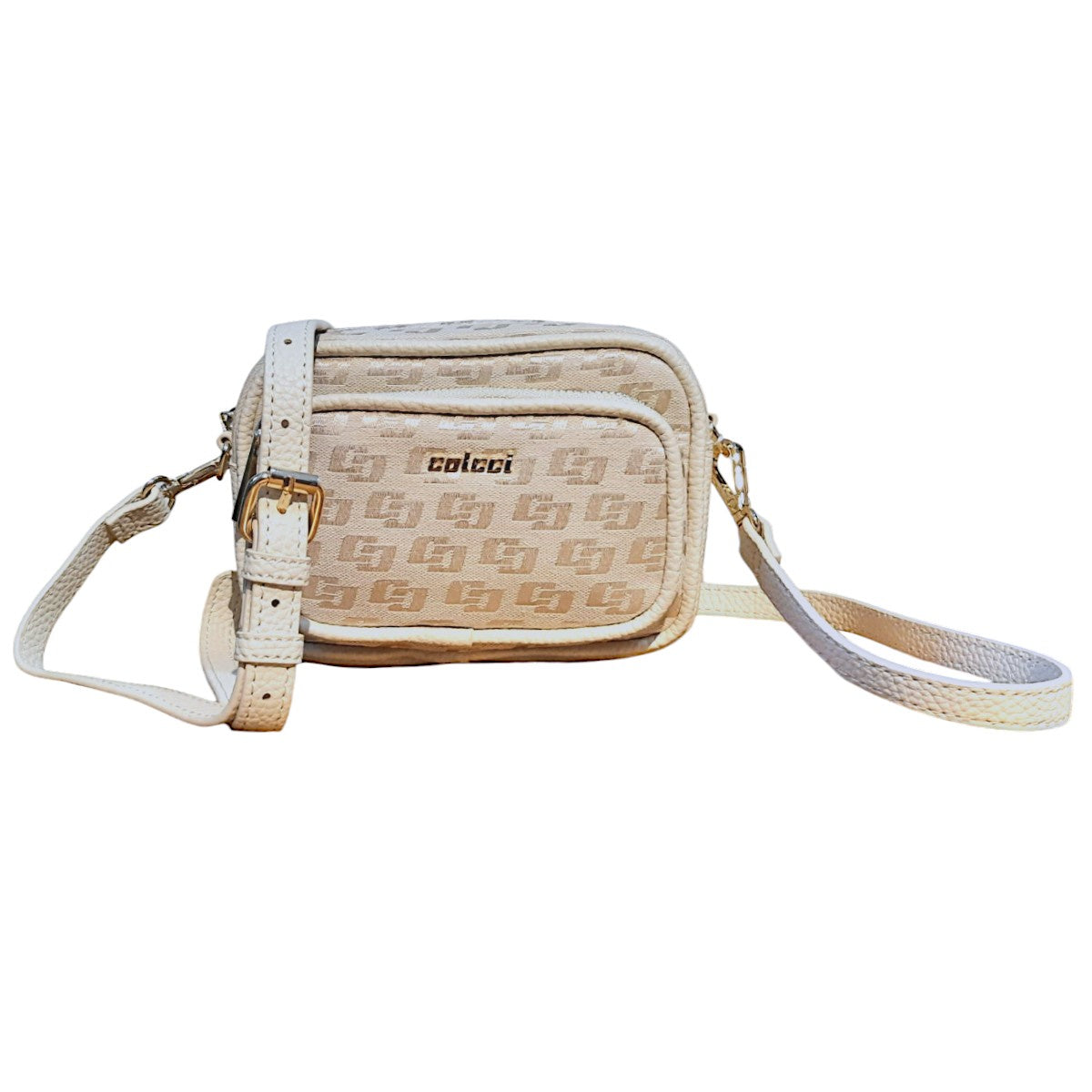 Bolsa Colcci Câmera Bag Jacquard Monograma