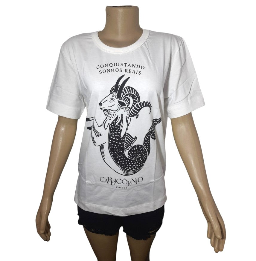 Camiseta Feminina Colcci -Signos