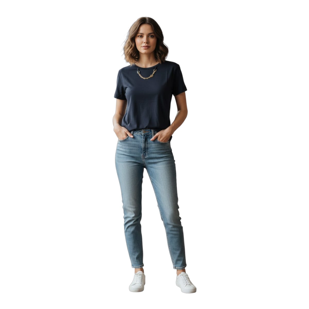 T-Shirt Fio Egipcio Justa Mc