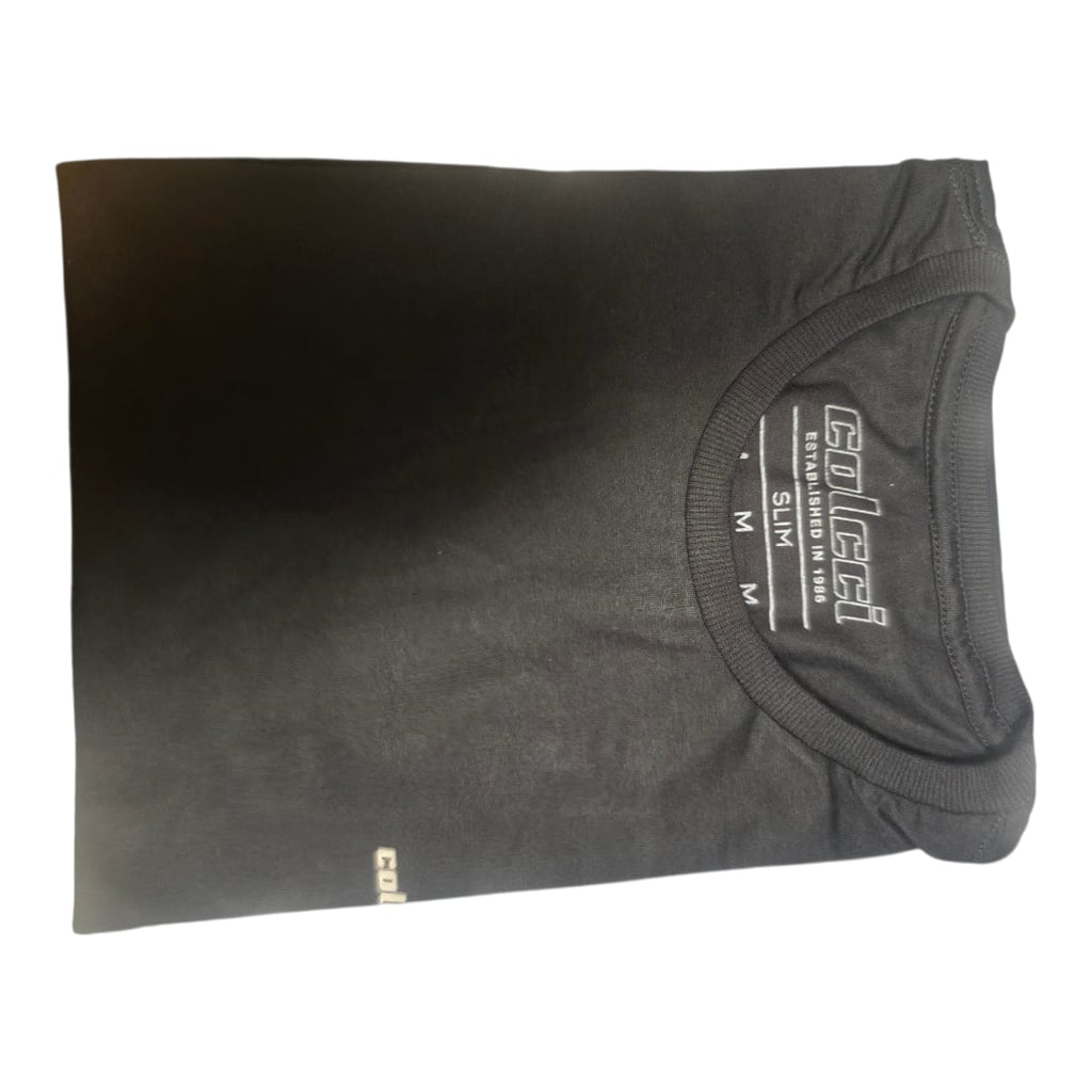 Camiseta Colcci Slim Logo Minimalista Original