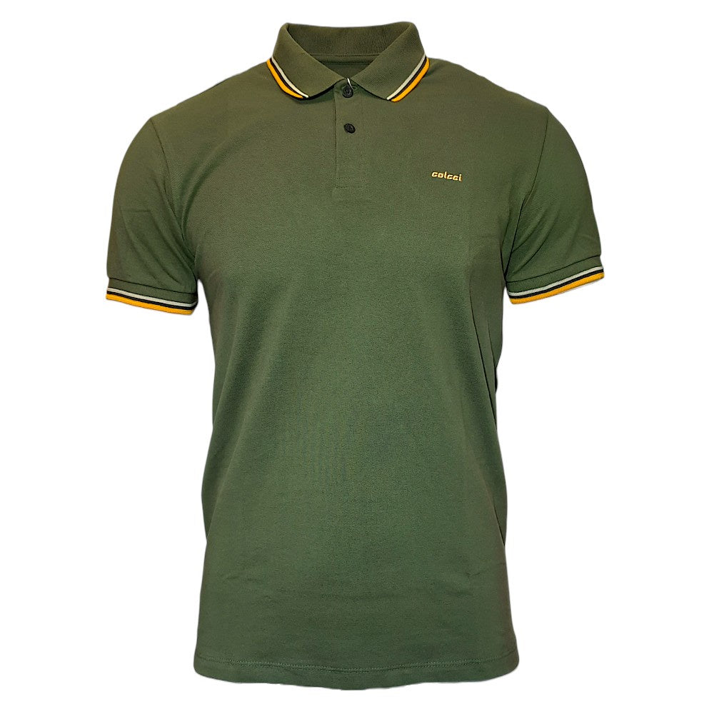 Camisa Polo Básica 3 Listras Colcci Brasil