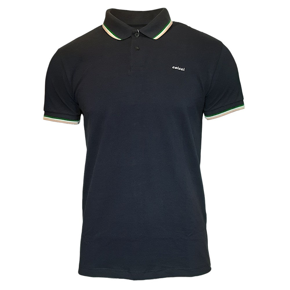 Camisa Polo Básica 3 Listras Colcci Brasil