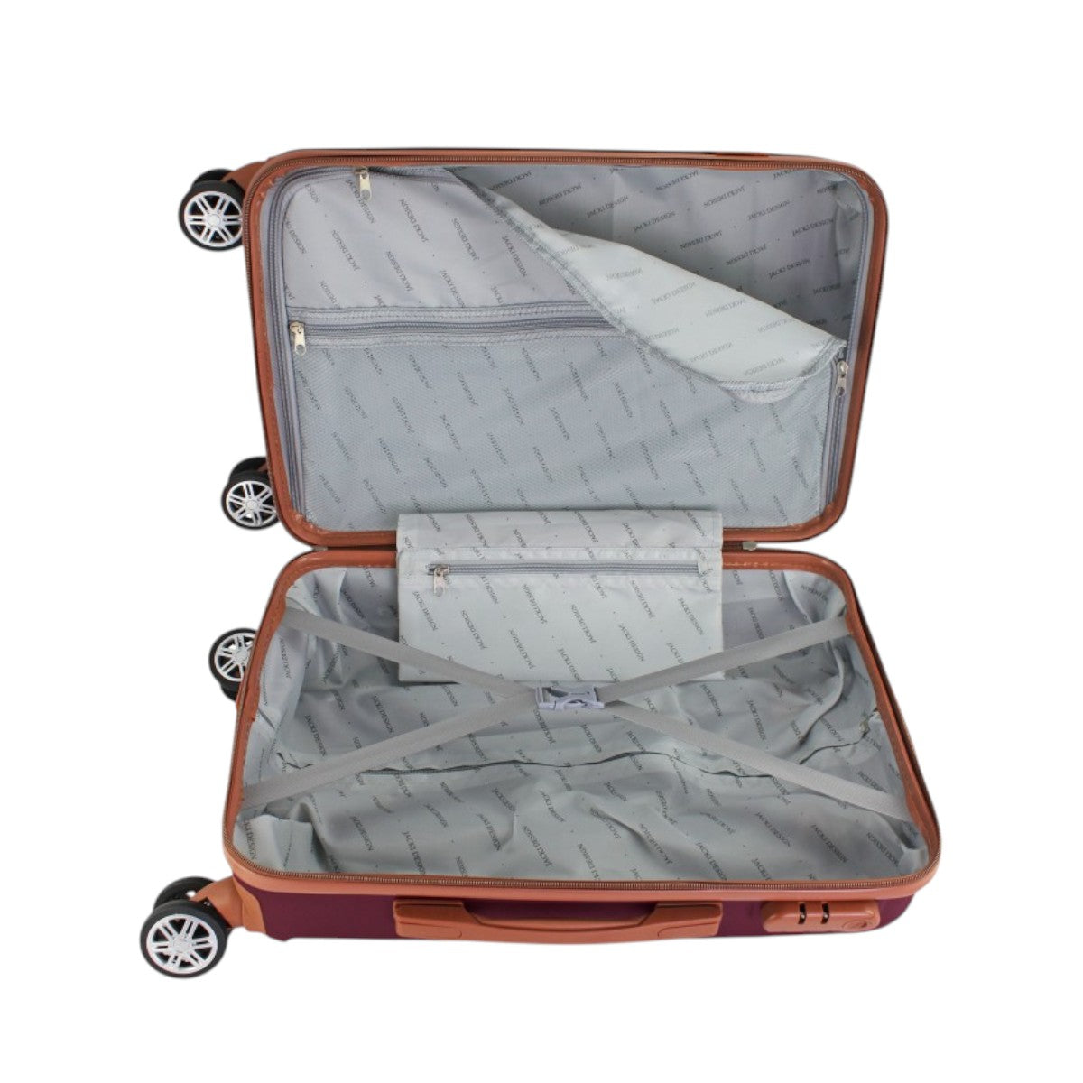 Mala de Viagem de Bordo Premium - Jacki Design