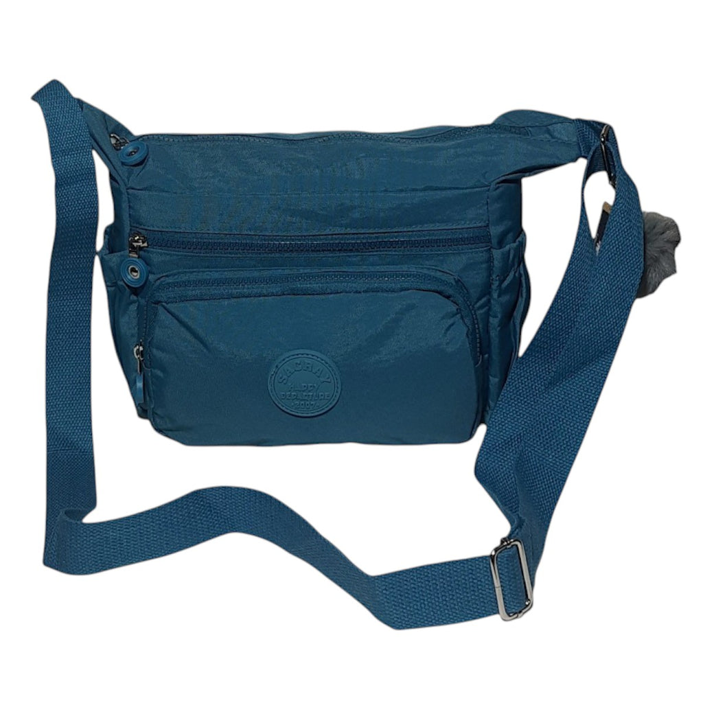 Bolsa Transversal C/ Chaveiro Pompom - Chalex
