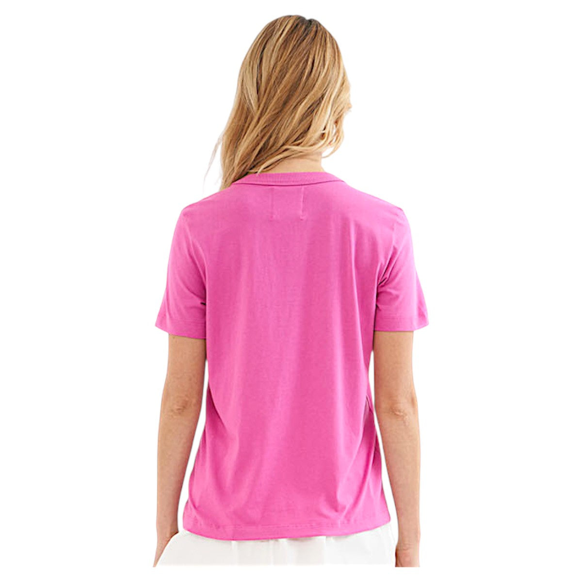 Camiseta Feminina Colcci Comfy Com Logo Minimalista